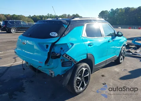 2021 Chevrolet Trailblazer Awd Rs z USA, uszkodzony, nr VIN KL79MUSL7MB078132